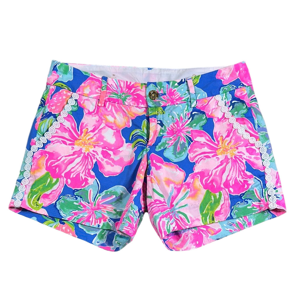 Lilly Pulitzer The Callahan Shorts Size 2 - Picture 2 of 8